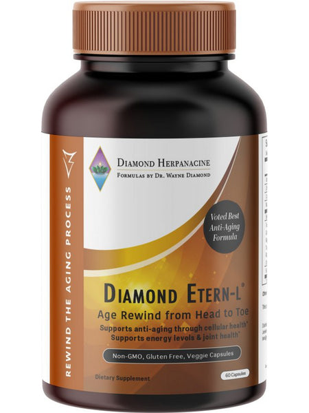 Diamond Herpanacine, Diamond Etern-L, 60 Vegetarian Capsules