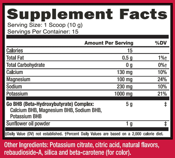 Keto Science, Ketones Powder, Lemon Flavored, 5.3 oz