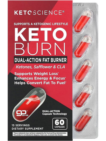 Keto Science, Keto Burn, 60 Capsules