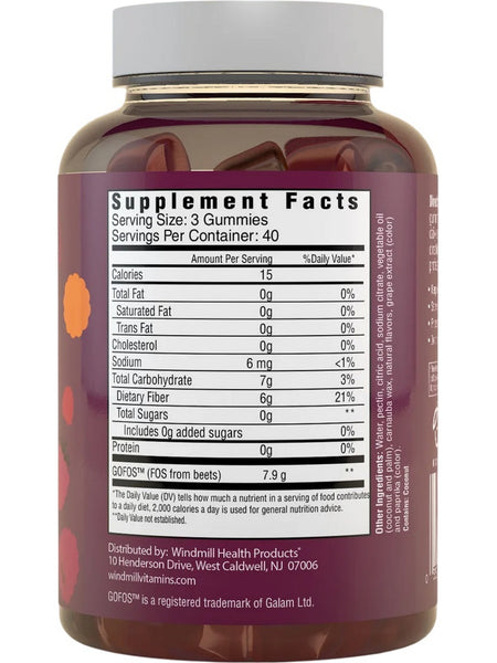 Country Farms, Fiber Care, Mixed Fruit, 120 Gummies