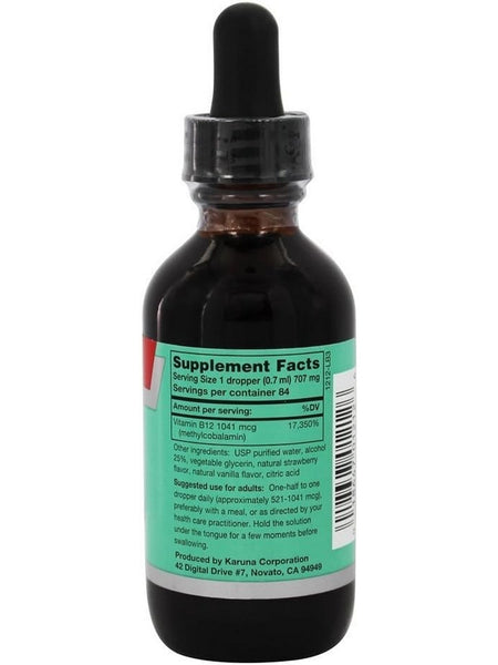 Karuna, B-12 Liquid, 2 Fluid Ounces