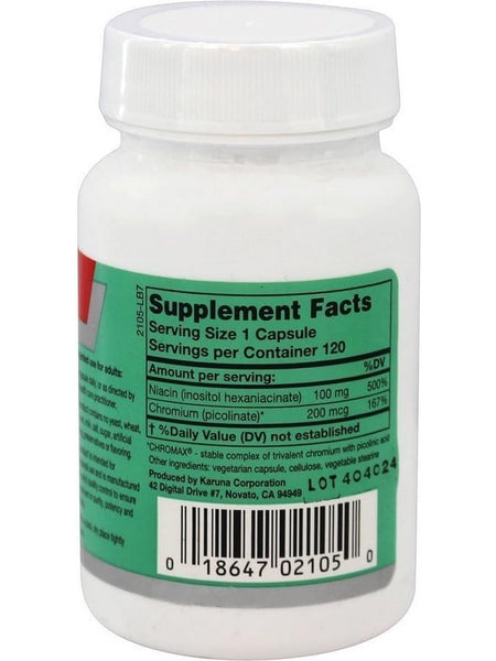 Karuna, Chromium GTF, 120 Vegetarian Capsules