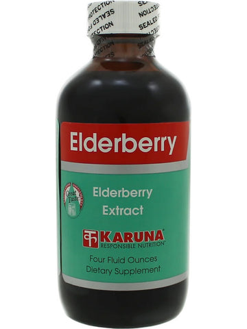 Karuna, Elderberry, Four Fluid Ounces