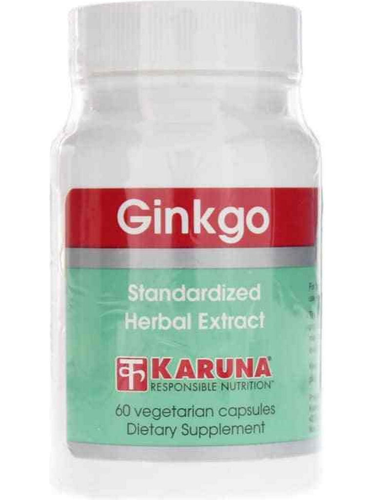 Karuna, Ginkgo, 60 Vegetarian Capsules