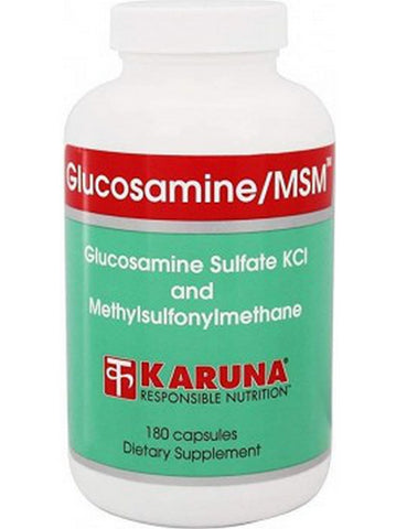 Karuna, Glucosamine/MSM, 180 Capsules