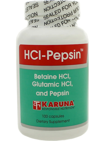 Karuna, HCl-Pepsin, 100 Capsules