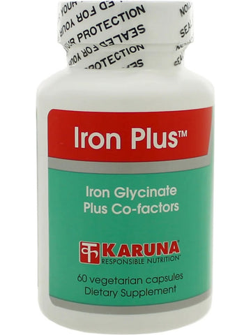 Karuna, Iron Plus, 60 Vegetarian Capsules