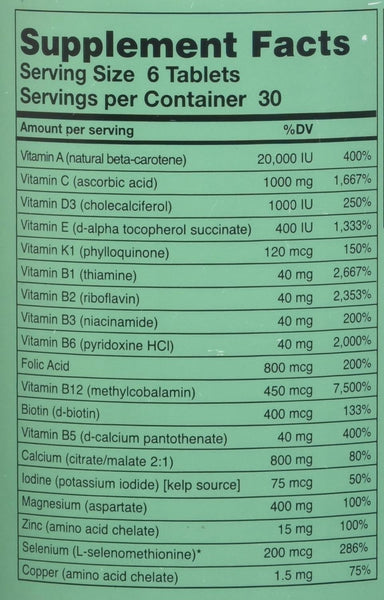 Karuna, Maxxum 1, 180 Tablets