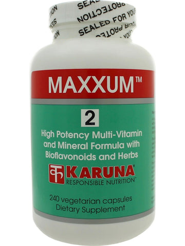 Karuna, Maxxum 2, 240 Vegetarian Capsules