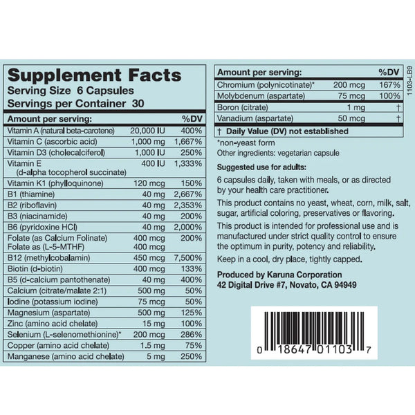 Karuna, Maxxum 3, 180 Vegetarian Capsules