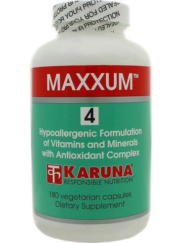 Karuna, Maxxum 4, 180 Vegetarian Capsules