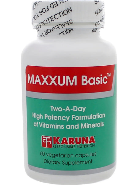 Karuna, Maxxum Basic, 60 Vegetarian Capsules