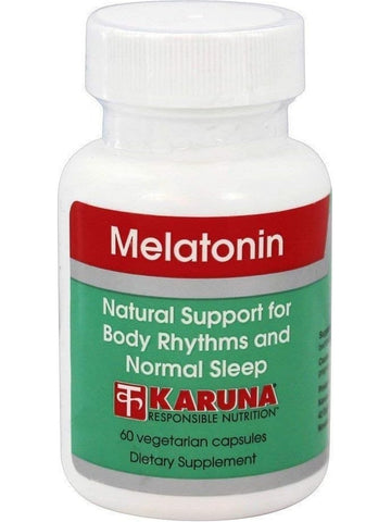 Karuna, Melatonin, 60 Vegetarian Capsules