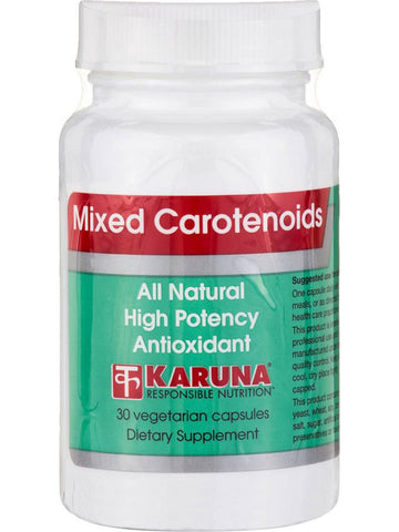 Karuna, Mixed Carotenoids, 30 Vegetarian Capsules