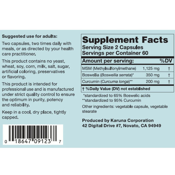 Karuna, MSM Plus, 120 Vegetarian Capsules
