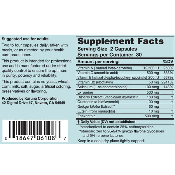 Karuna, OcuPlus, 60 Vegetarian Capsules