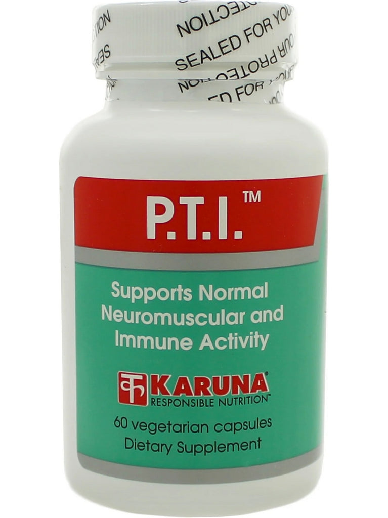 Karuna, P.T.I., 60 Vegetarian Capsules