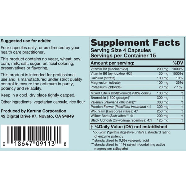 Karuna, P.T.I., 60 Vegetarian Capsules