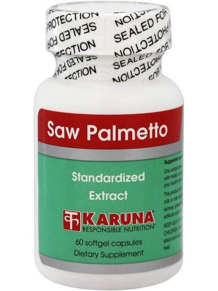 Karuna, Saw Palmetto, 60 Softgel Capsules