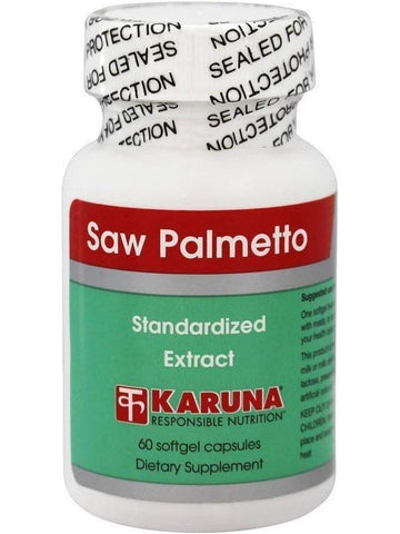 Karuna, Saw Palmetto, 60 Softgel Capsules