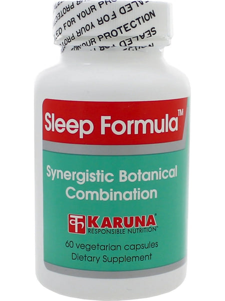 Karuna, Sleep Formula, 60 Vegetarian Capsules