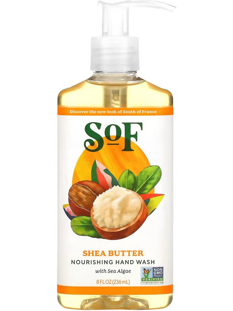 South of France, Shea Butter Liquid hand Soap, 8 fl oz