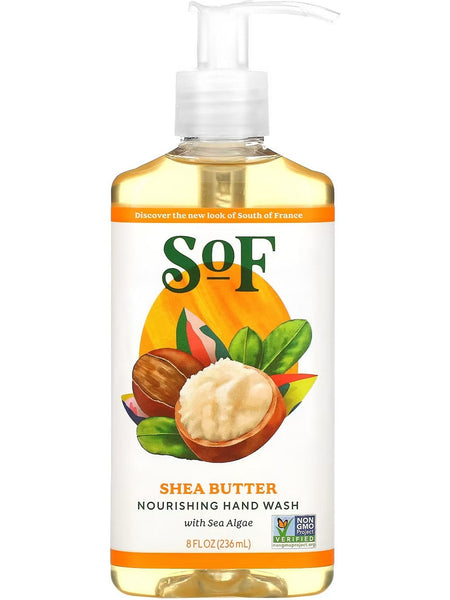South of France, Shea Butter Liquid hand Soap, 8 fl oz