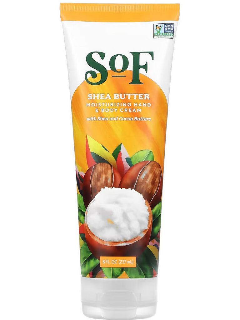 South of France, Shea Butter Moisturizing Hand and Body Cream, 8 fl oz
