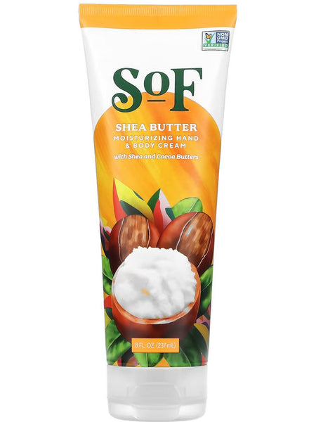 South of France, Shea Butter Moisturizing Hand and Body Cream, 8 fl oz