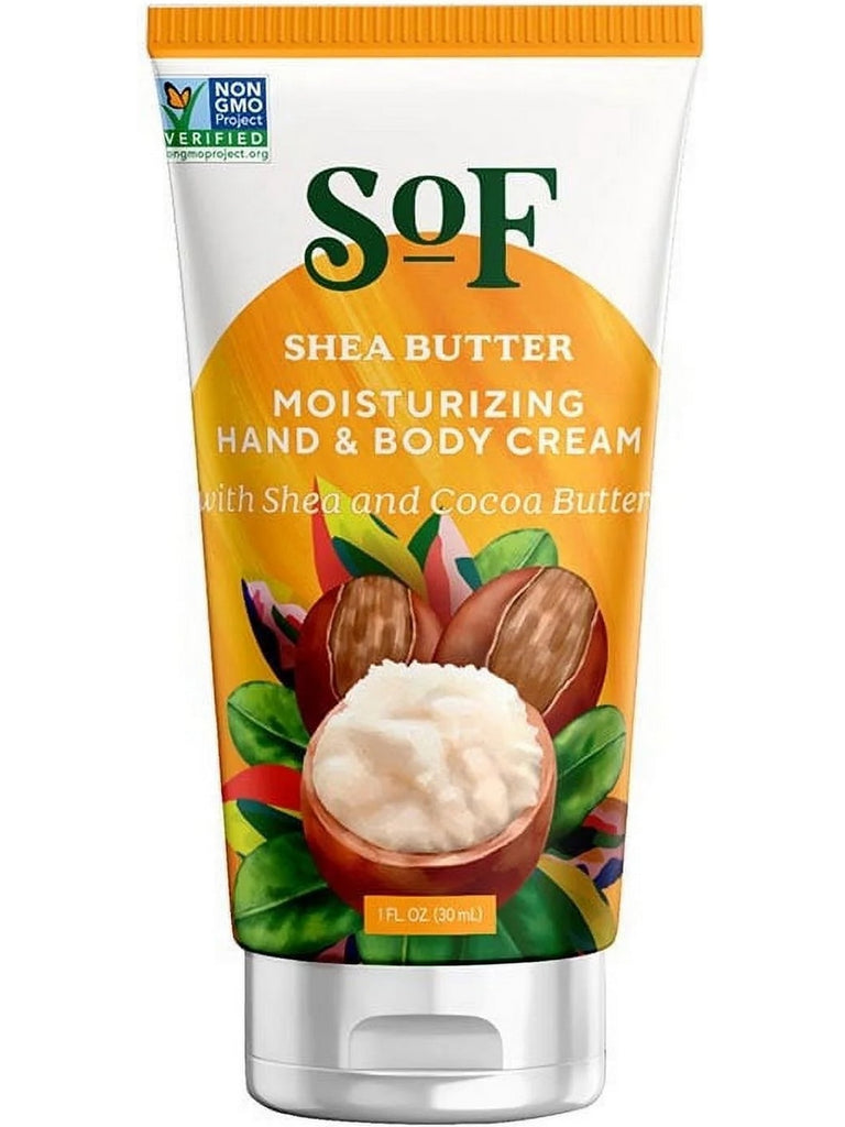 South of France, Shea Butter Moisturizing Hand and Body Cream, 1 fl oz