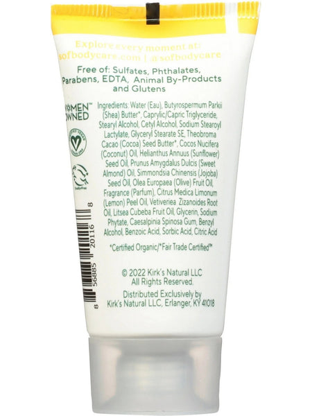 South of France, Lemon Verbena Moisturizing Hand and Body Cream, 1 fl oz