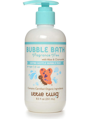 Little Twig, Bubble Bath, Fragrance Free, 8.5 fl oz