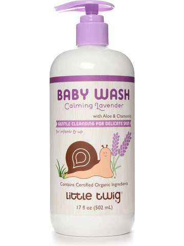 Little Twig, Baby Wash, Calming Lavender, 17 fl oz