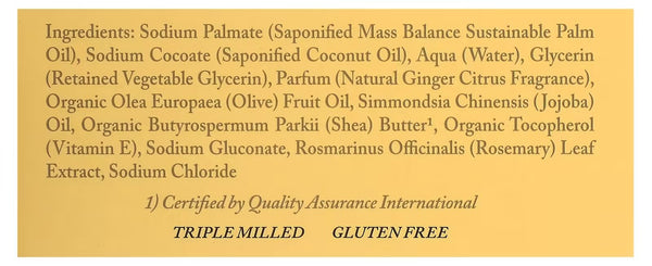 Dr. Woods, Bar Soap Ginger Citrus, 5.25 oz