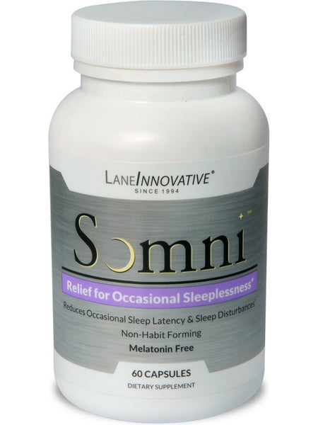 LaneInnovative, Somni, 60 Capsules