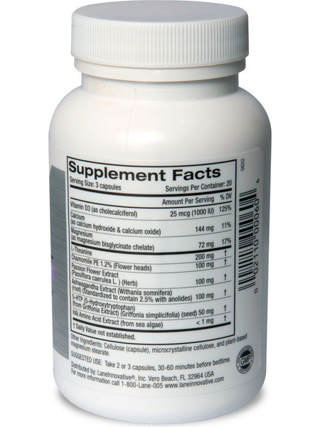 LaneInnovative, Somni, 60 Capsules