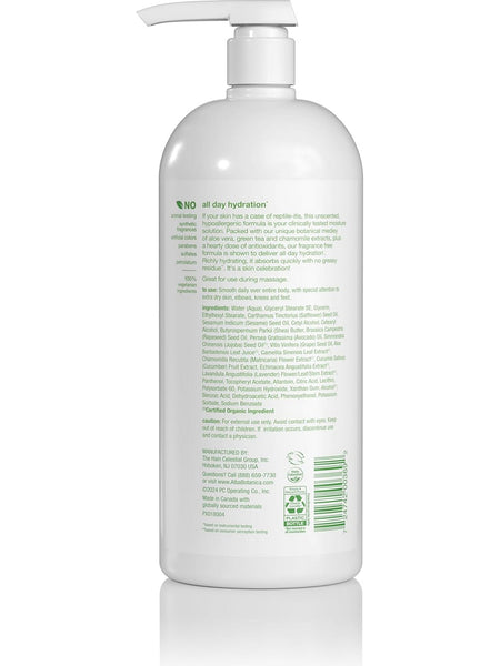 Alba Botanica, Daily Moisturizing Lotion, Sensitive Skin, Fragrance Free, 32 oz