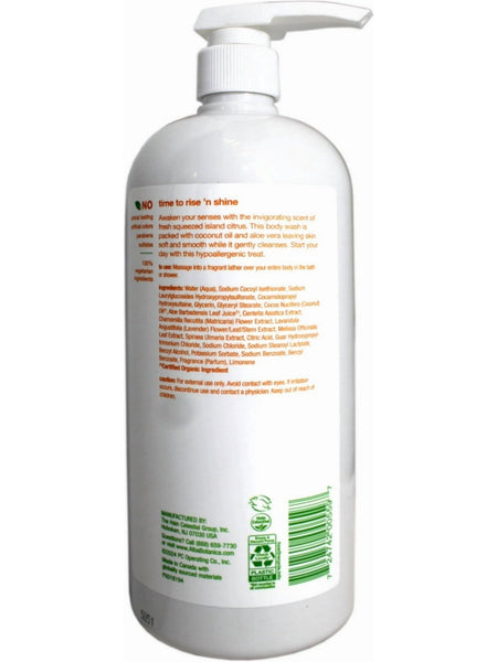 Alba Botanica, Refreshing Body Wash, Island Citrus, 32 fl oz