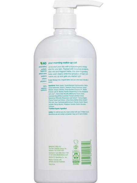 Alba Botanica, Invigorating Body Wash, Sparkling Mint, 32 fl oz