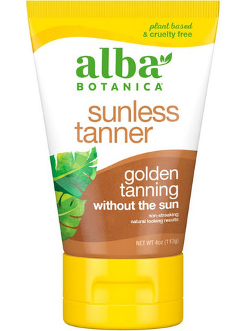 Alba Botanica, Sunless Tanner, 4 oz