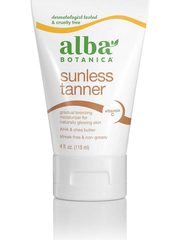 Alba Botanica, Sunless Tanner, 4 oz