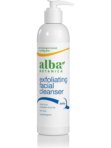 Alba Botanica, Exfoliating Facial Cleanser, Pineapple Enzyme, 8 fl oz