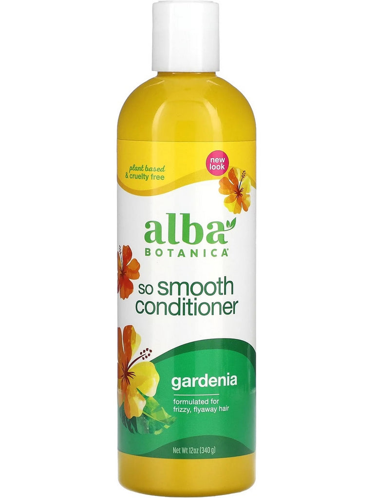 Alba Botanica, So Smooth Conditioner, Gardenia, 12 oz