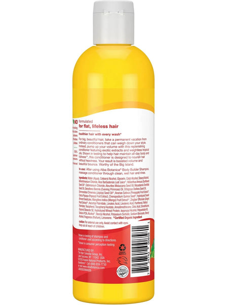 Alba Botanica, Body Builder Conditioner, Mango, 12 oz