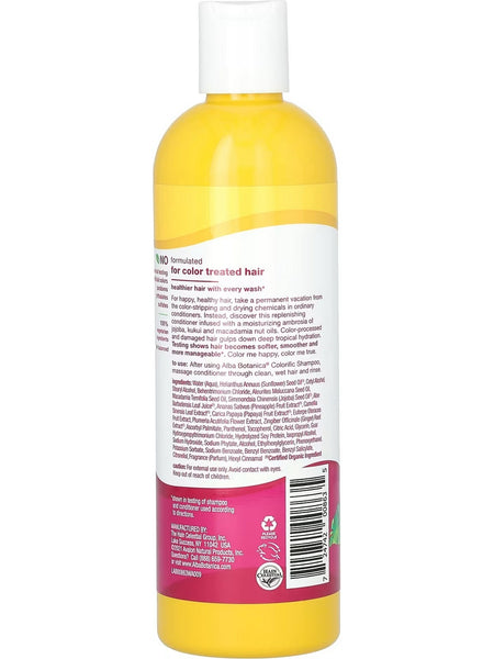 Alba Botanica, Colorific Conditioner, Plumeria, 12 oz
