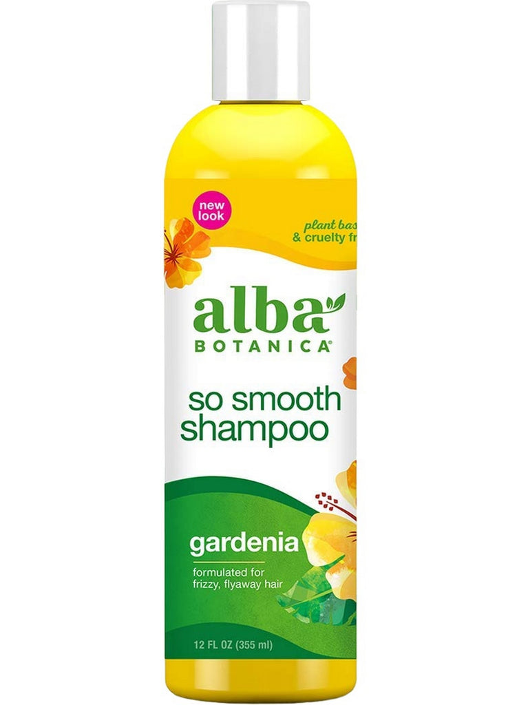 Alba Botanica, So Smooth Shampoo, Gardenia, 12 fl oz