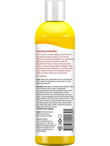 Alba Botanica, Very Emollient Body Wash, Honey Mango, 12 fl oz