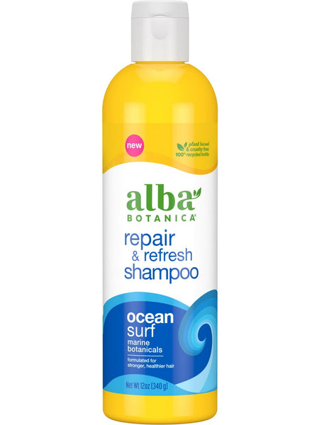 Alba Botanica, Repair and Refresh Shampoo, Ocean Surf, 12 oz