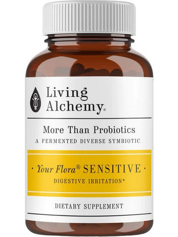 Living Alchemy, Your Flora Sensitive Digestive Irritation, 60 Vegan Capsules