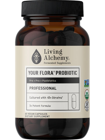 Living Alchemy, Your Flora Probiotic Professional, 60 Vegan Capsules